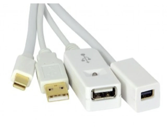 Dr. Bott Rallonge de câble Mini DisplayPort et USB