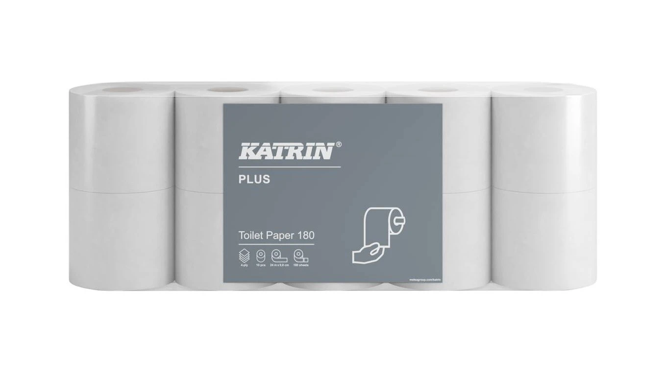 KATRIN WC-Papier Plus 4-lagig, 70 Rollen