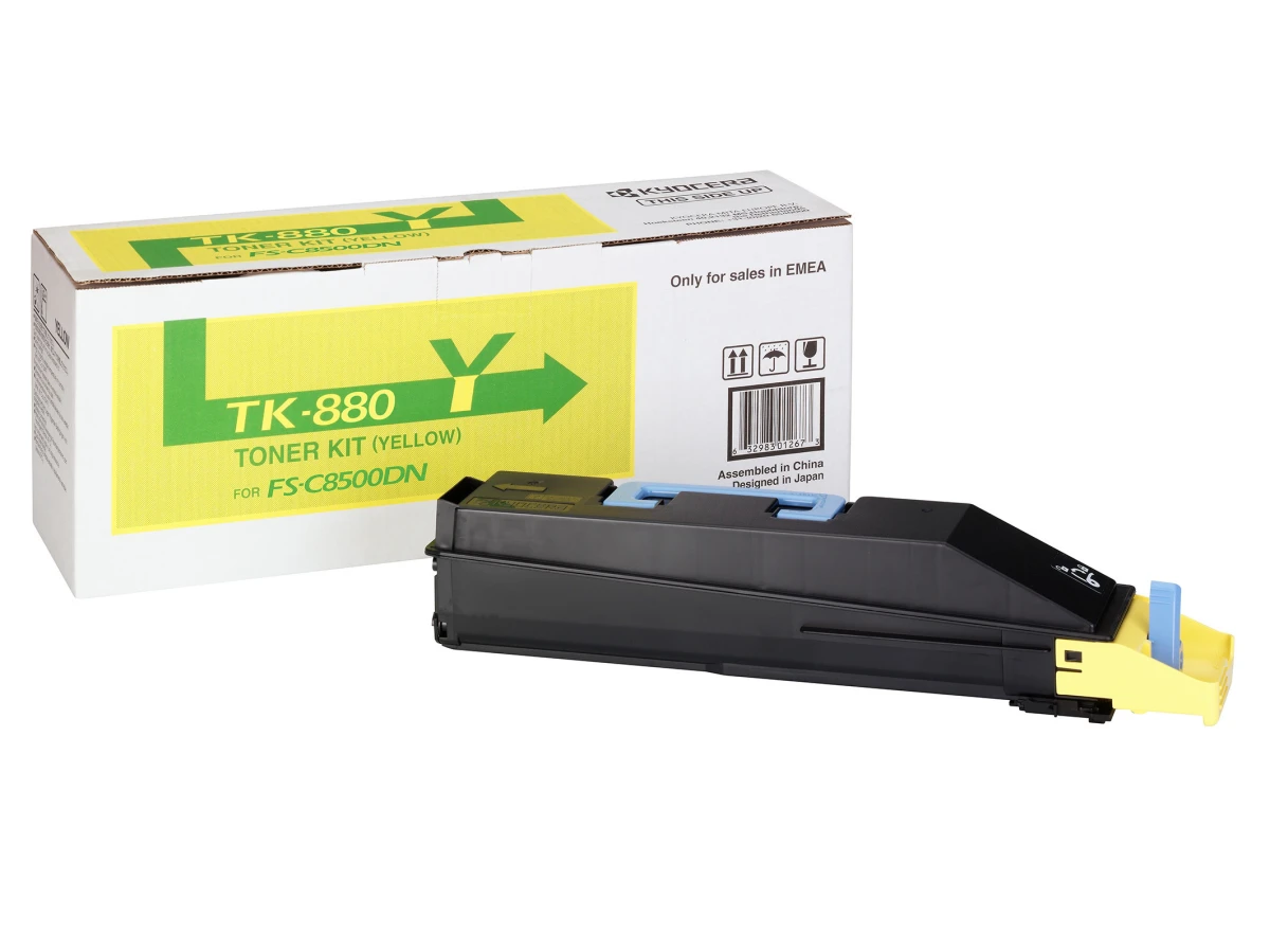 Kyocera-Mita TK-880Y Cartouche toner jaune