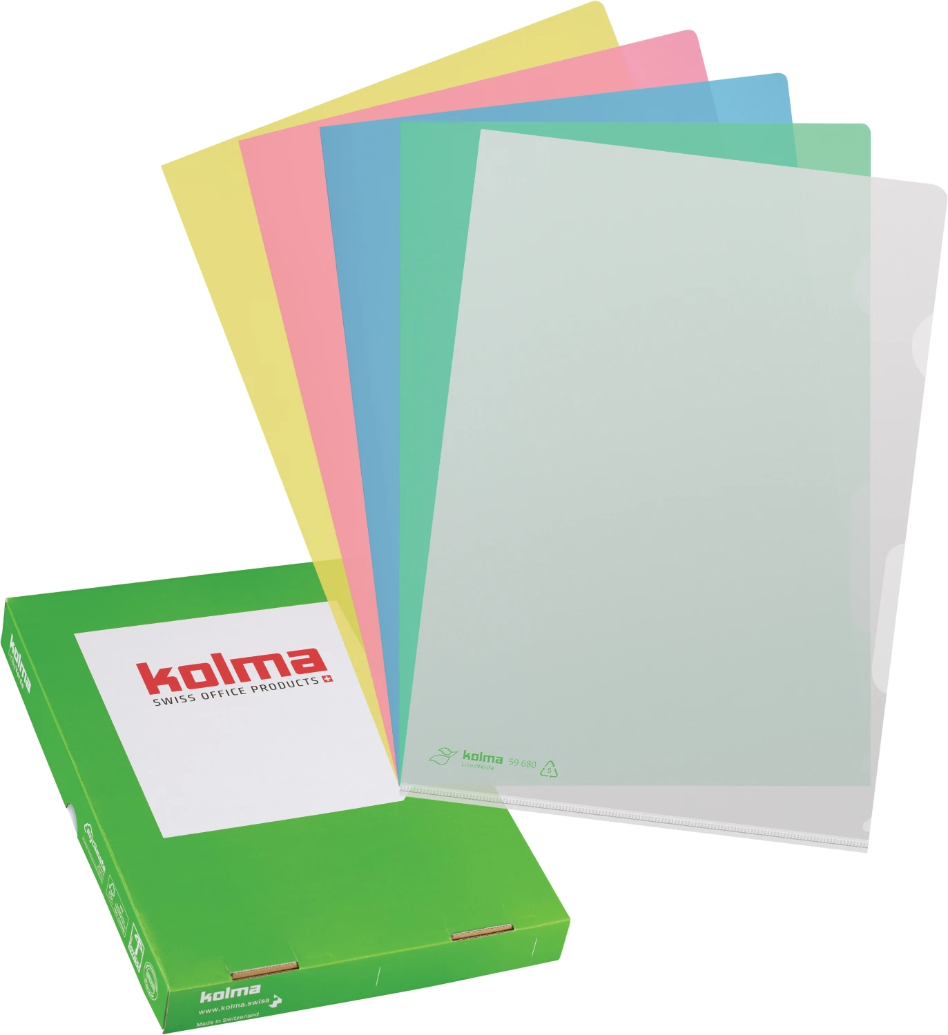 KOLMA Visa Dossier LineaVerde A4 - 10 Stk.