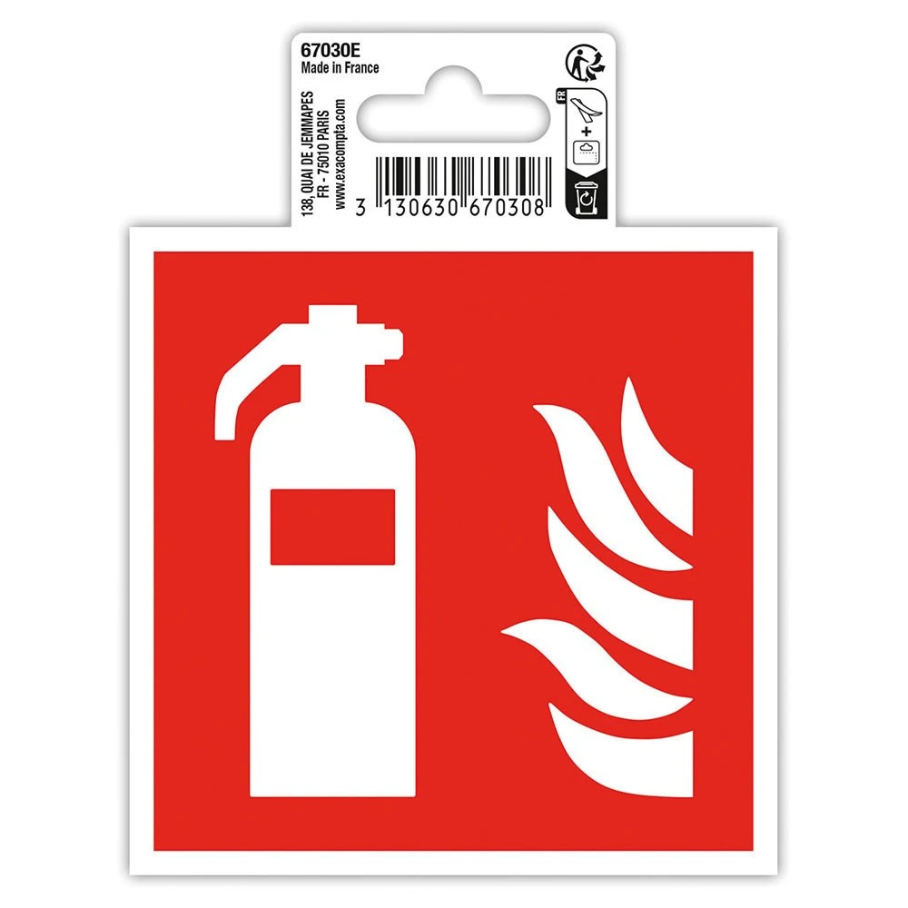 BIELLA Klebeschild Feuerlöscher