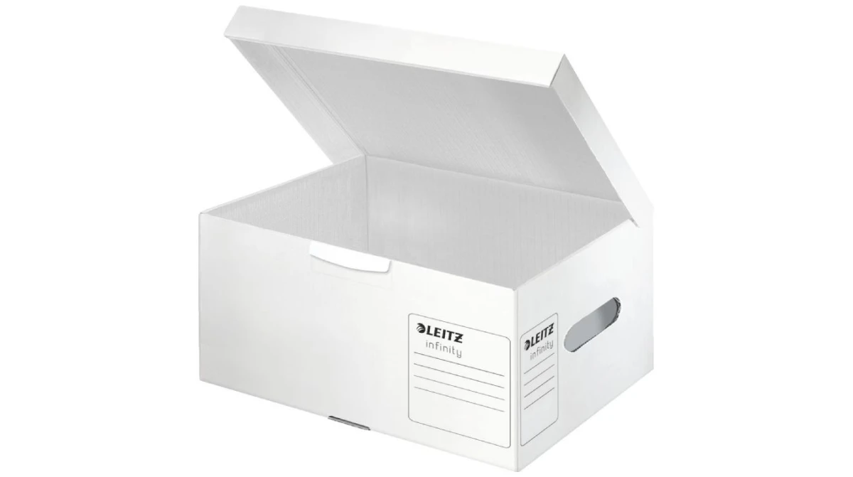 LEITZ Boîte archive Infinitiy A4 avec couvercle