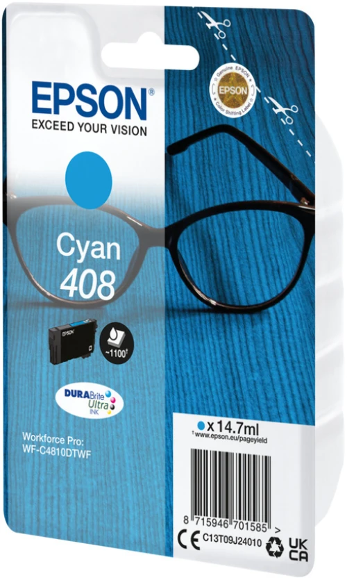 EPSON Tintenpatrone 408 cyan