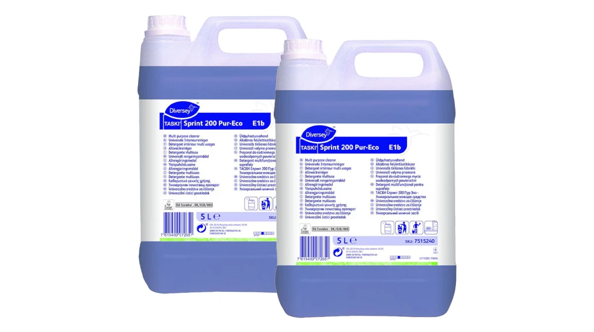 TASKI Nettoyant universel Sprint 200 Pur-Eco E1b 2 x 5 L