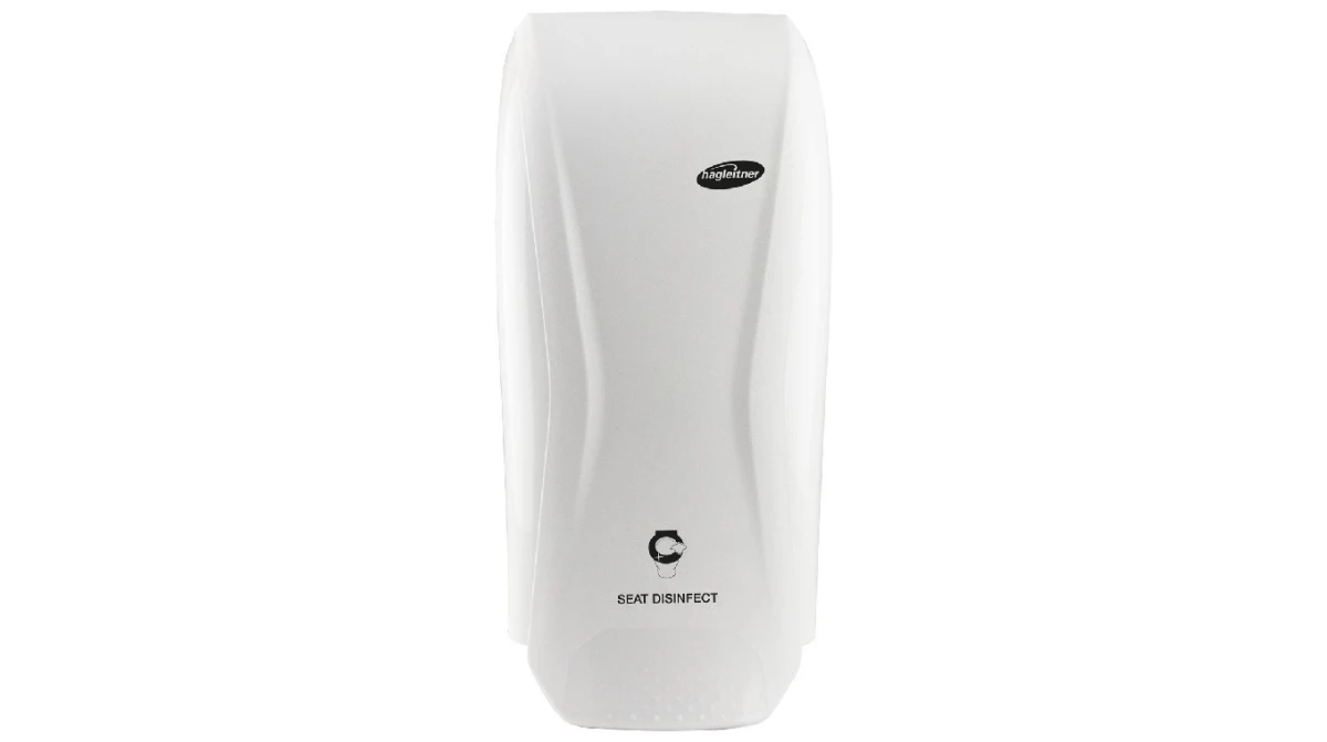 HAGLEITNER Distributeur de nettoyant de sièges de toilette SEAT DISINFECT analog