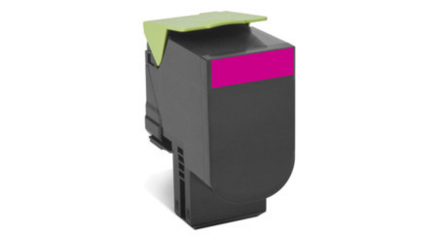 Lexmark Toner-Kit Return magenta High-Capacity (80C2SM0, 802SM)
