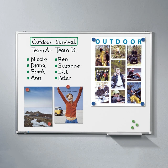 LEGAMASTER Premium Plus Whiteboard 120 x 240 cm