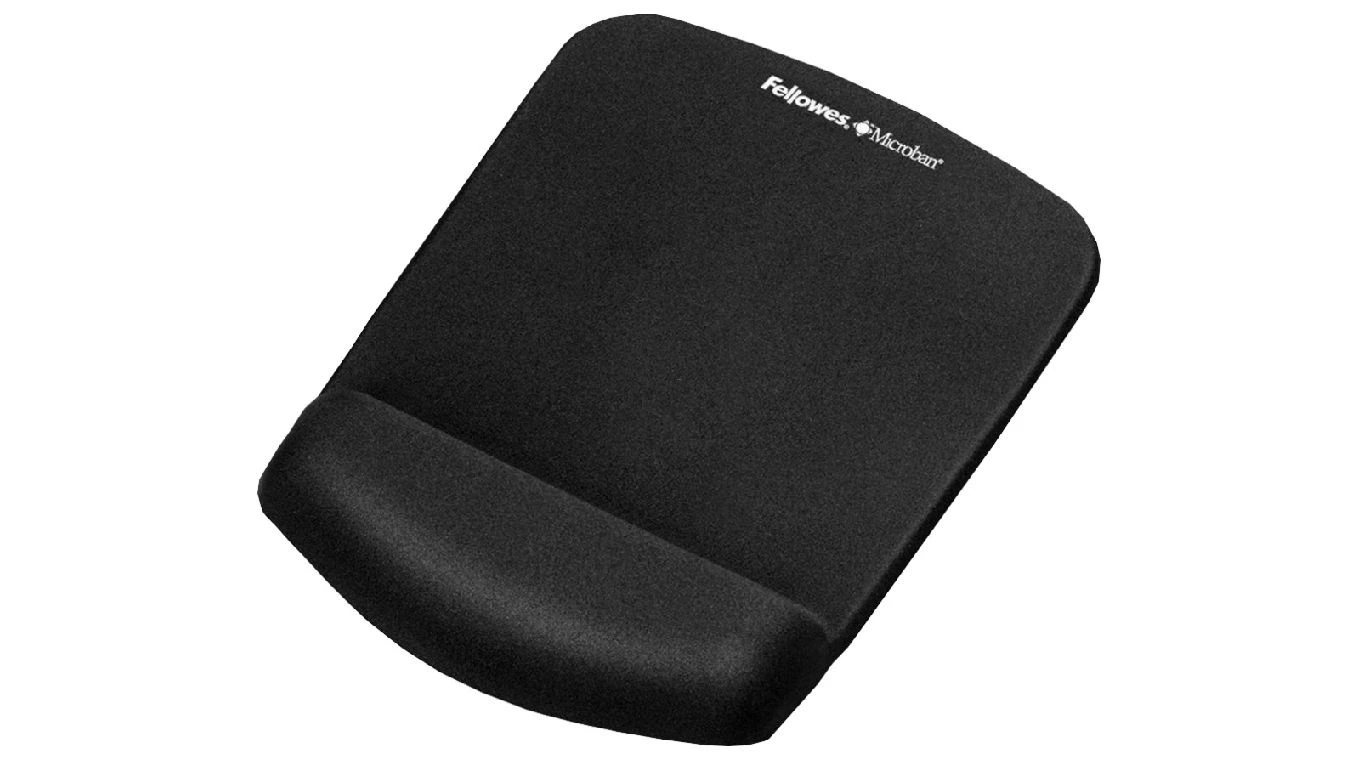 FELLOWES Tapis de souris Plushtouch + repose-poignets