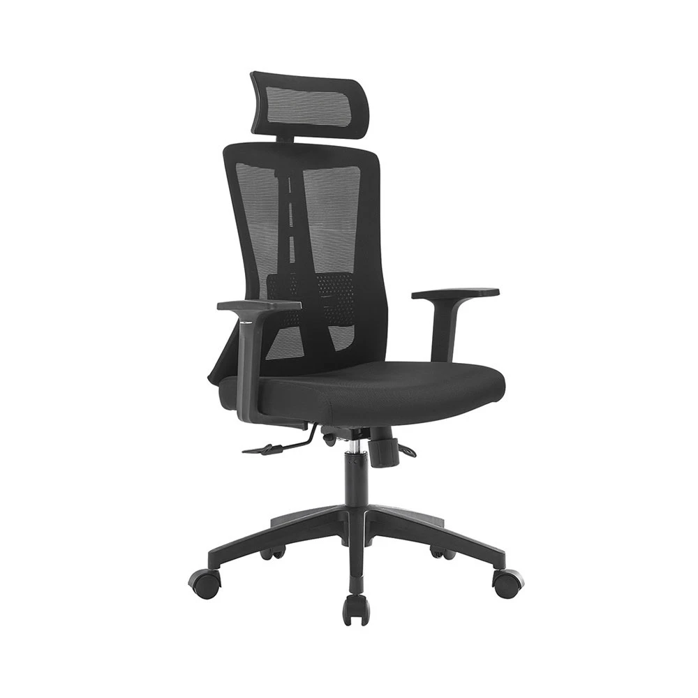 Chaise de bureau CONTINI ErgoFlex noire