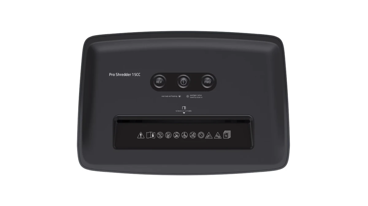 HP Pro Shredder 15 CC Destructeur coupe croisée