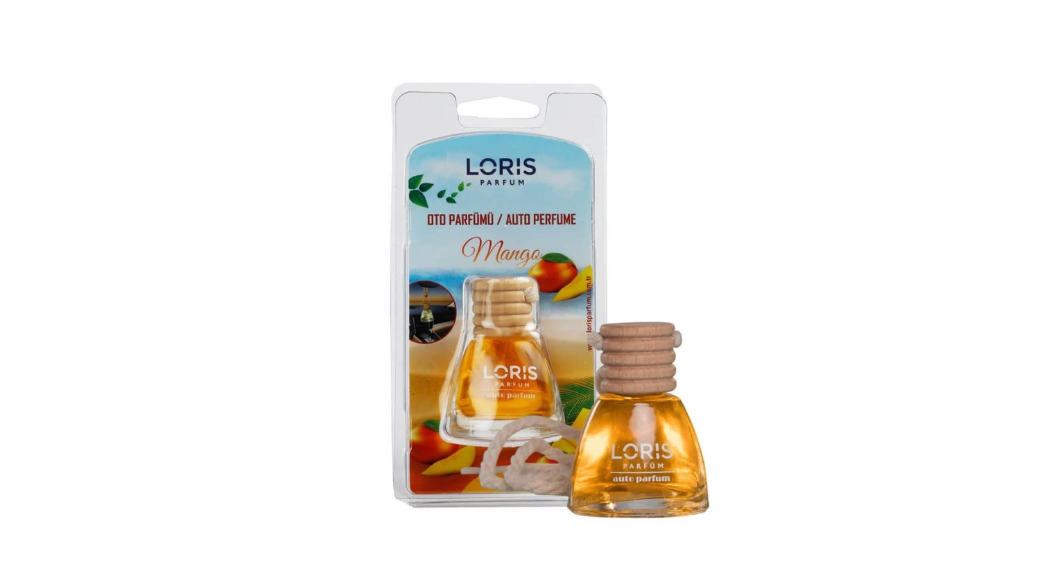 LORIS PARFUM Parfum d'ambiance pour voiture Mango