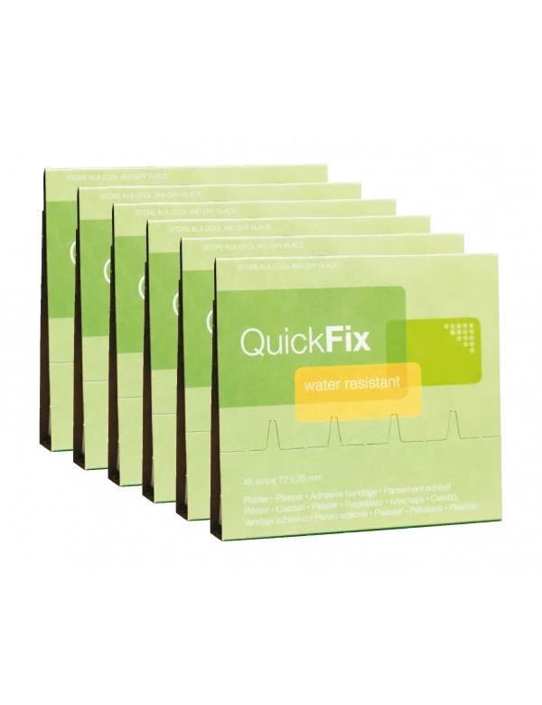 Plum QuickFix Refill, pansement plastique imperméable, Recharge avec 6x45 pièce