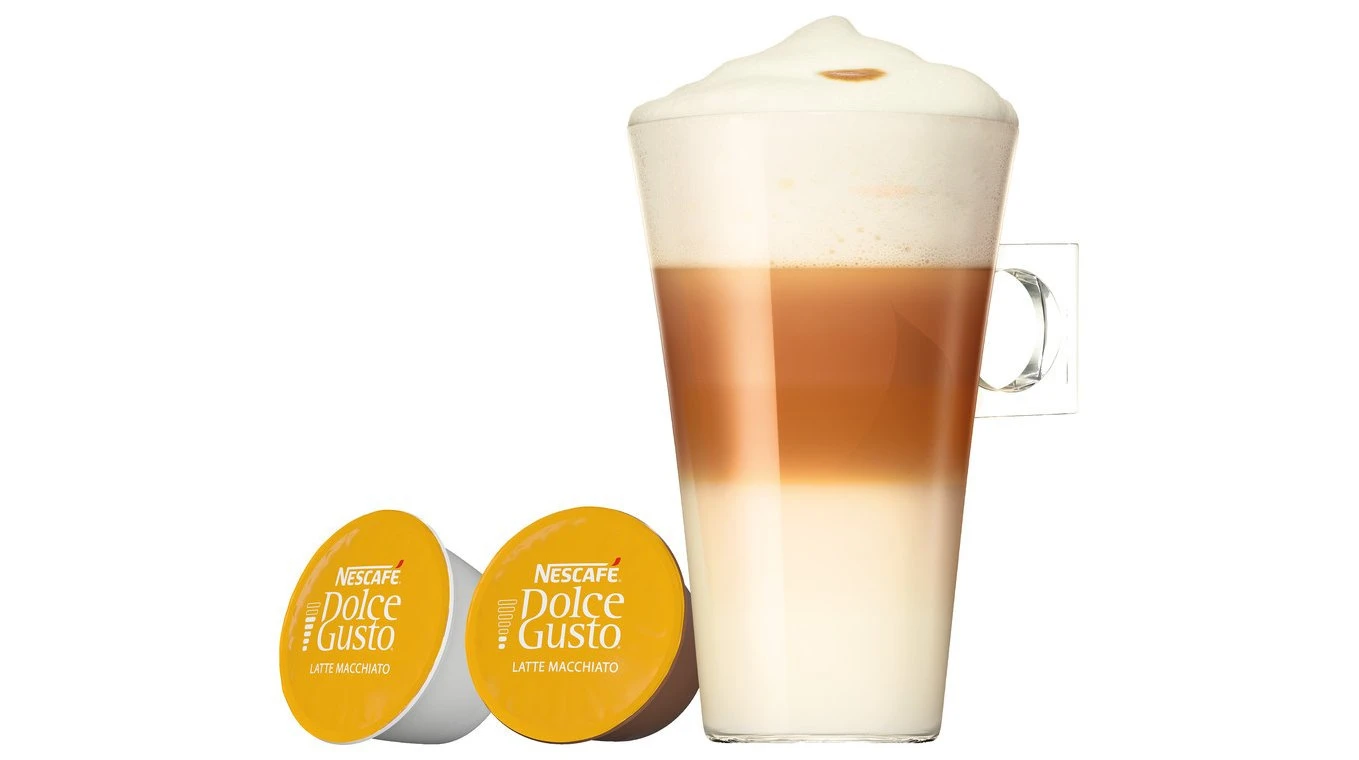 NESCAFÉ DOLCE GUSTO Kaffeekapseln Latte Macchiato 16 Stk.