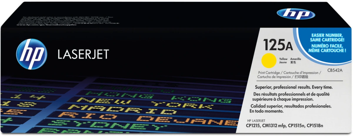 HP 125A Cartouche toner jaune