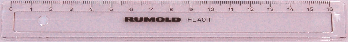 RUMOLD Règle école 17cm