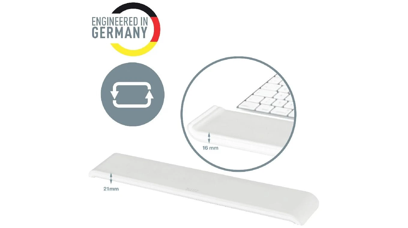 LEITZ 6524 Repose-poignets Cosy, réglable