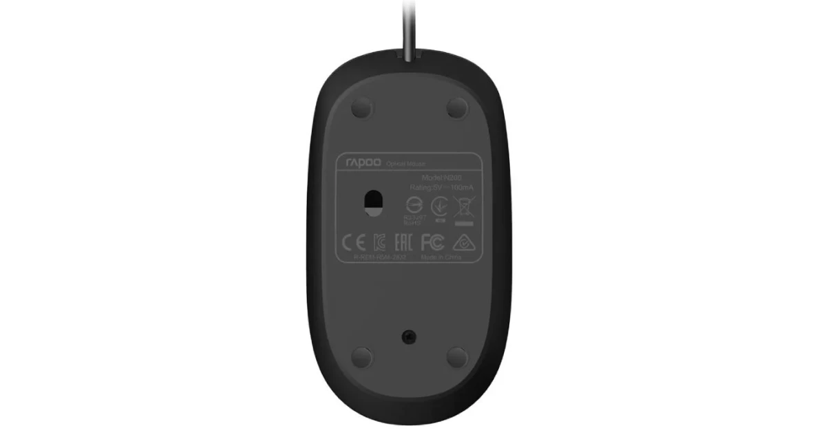 RAPOO N200 Optical Mouse
