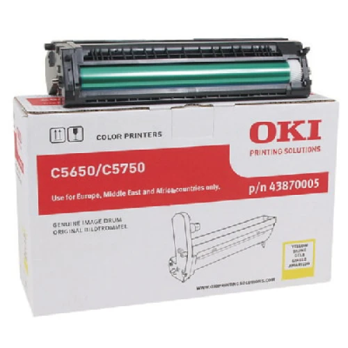 OKI 43870005 Cartouche de tambour jaune