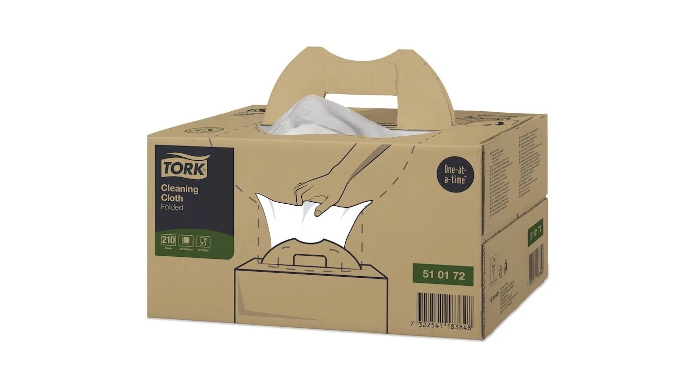 TORK Chiffons d'essuyage Premium Handy Box 210 feuilles