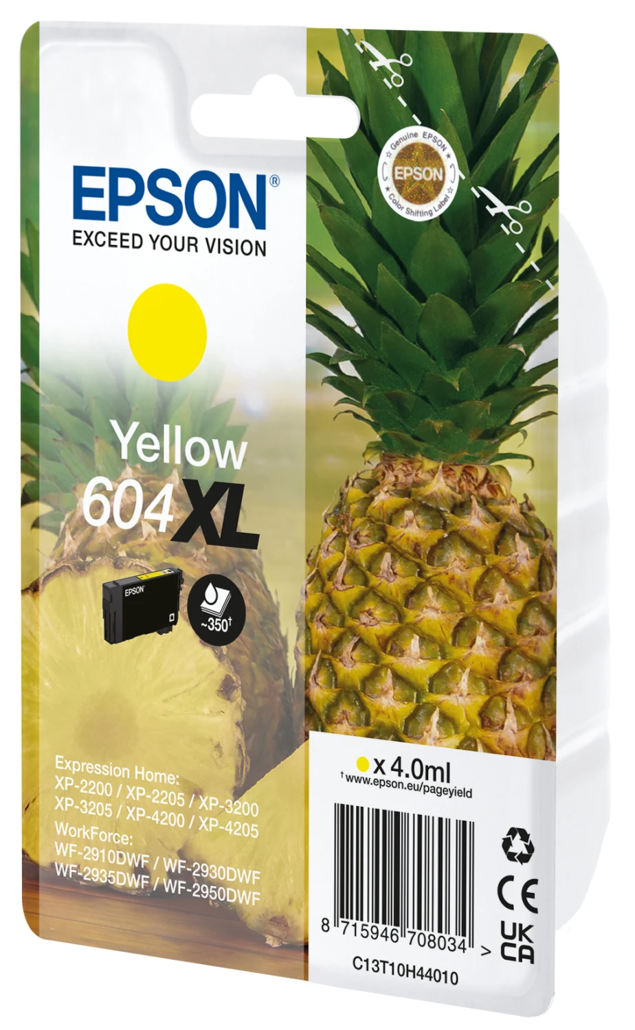 EPSON Tintenpatrone 604XL yellow