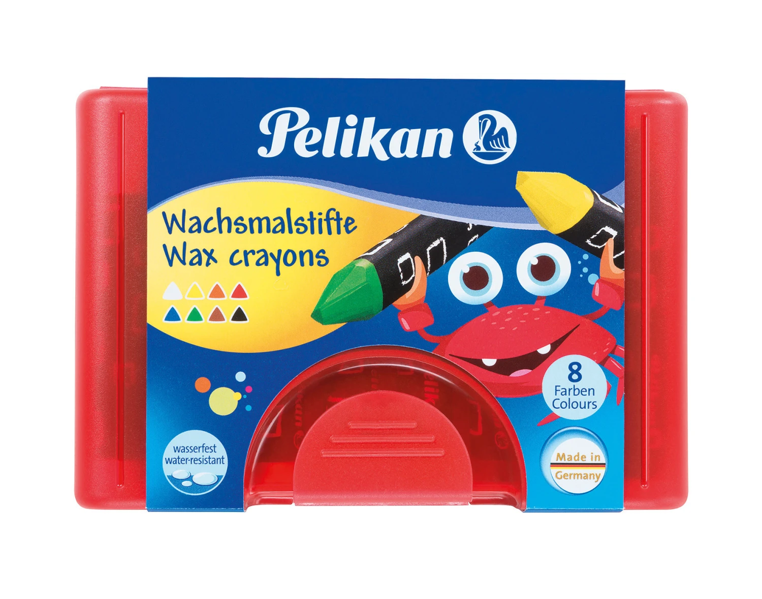 PELIKAN Wachsmaler Griffix - 8 Farben