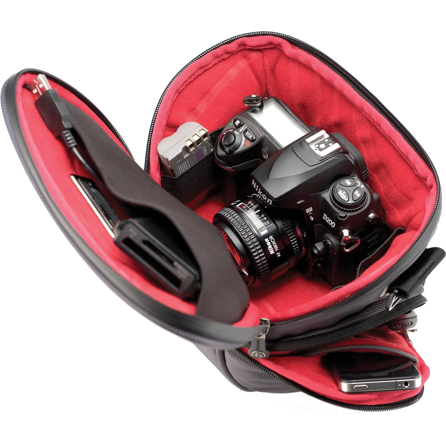 booq Python Toploader Tasche für DSLR mit einem Objektiv