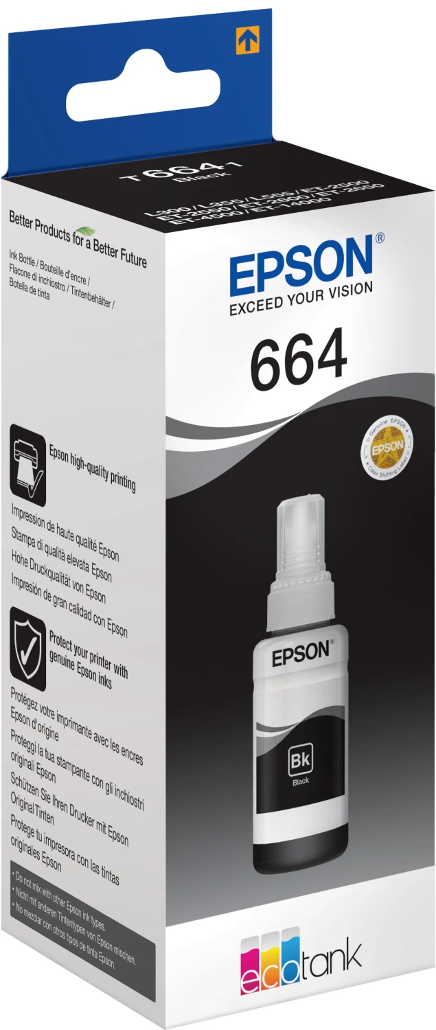 EPSON Tintenbehälter 664 schwarz
