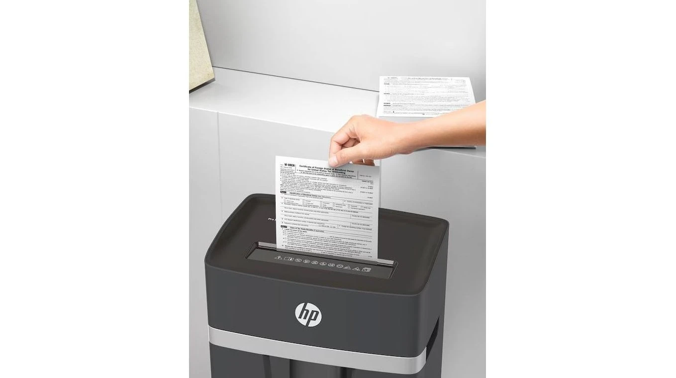 HP Pro Shredder 15 CC Aktenvernichter mit Partikelschnitt