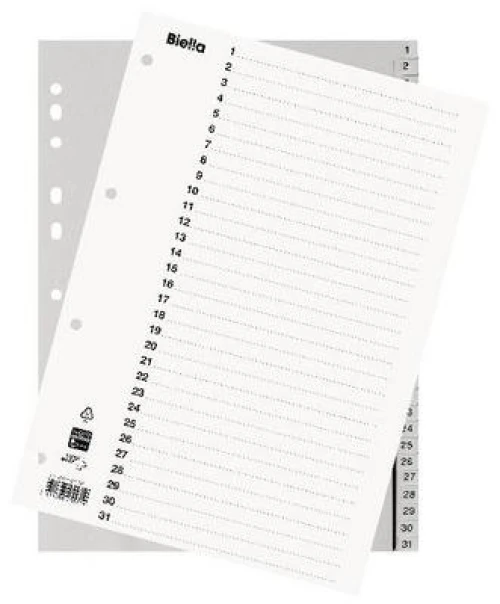 BIELLA Répertoire de chiffres 1 - 31