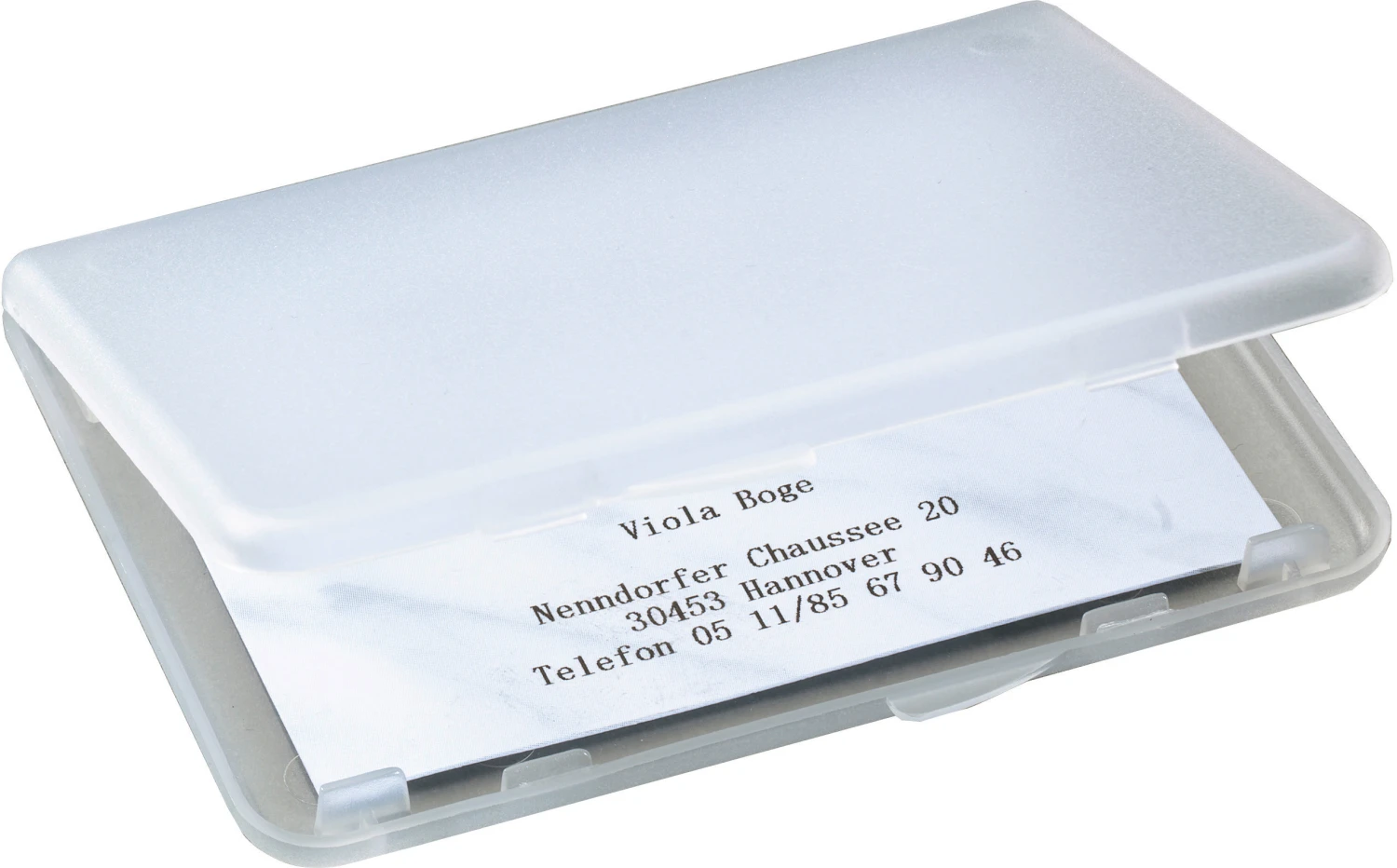 SIGEL Etui cartes de visite 89x57mm