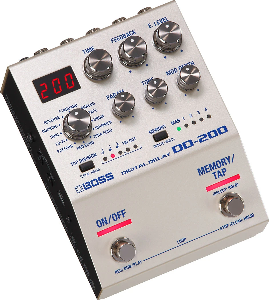 Boss DD-200 pédale de retard numérique