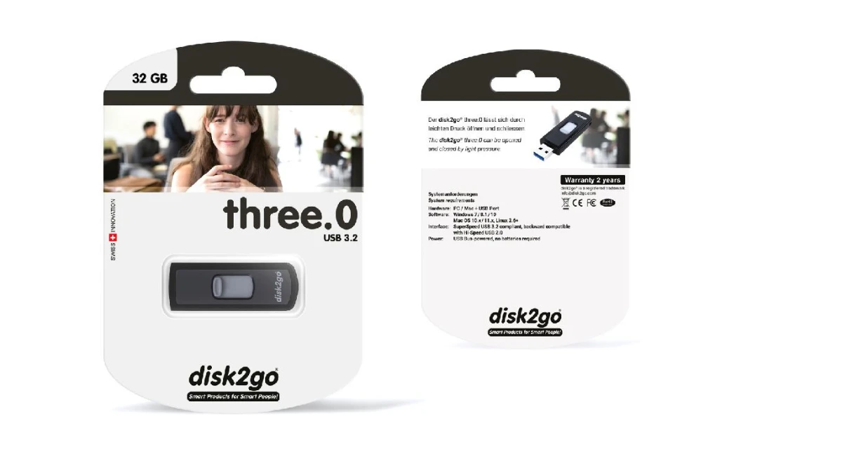 DISK2GO USB-Stick three.O 32GB