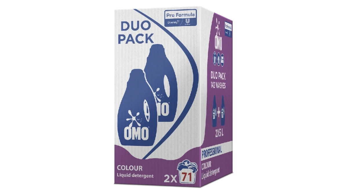 OMO Bunt- und Feinwaschmittel Professional Liquid Color 2 x 5 L