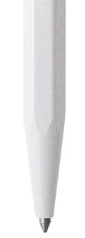 Caran D'Ache stylo à bille rétractable jetable 825 encre rouge