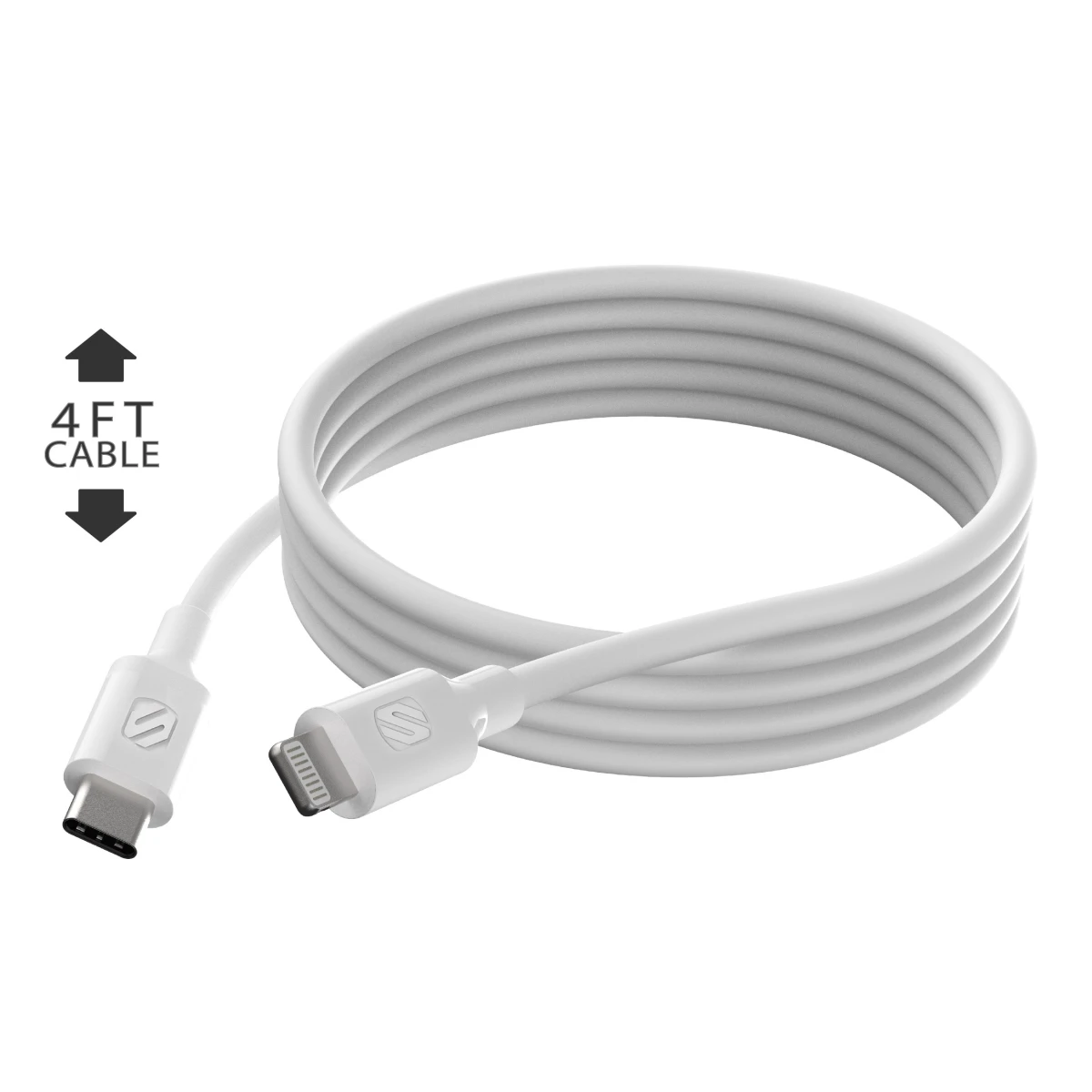 Scosche Strikeline USB-C zu Lightning Kabel 1.2m