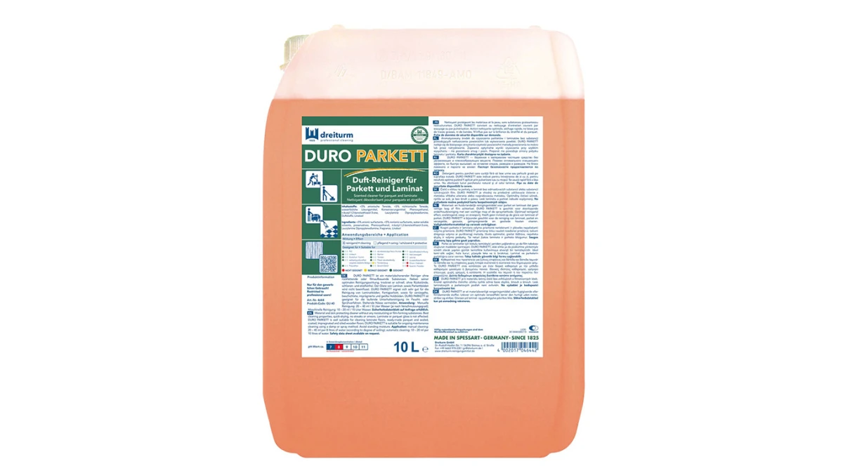 DREITURM Nettoyant parfumé Duro Parkett 10 L