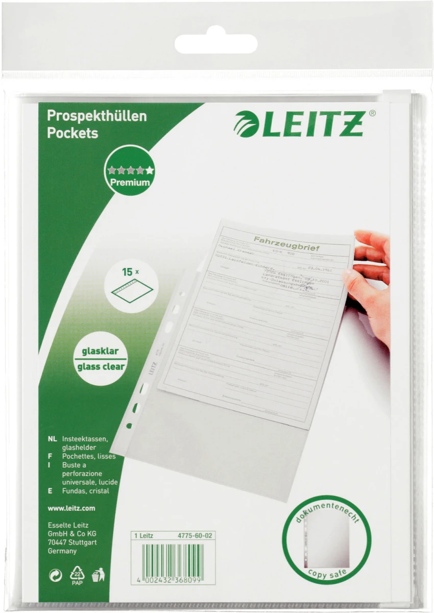 LEITZ Dossier PP A5