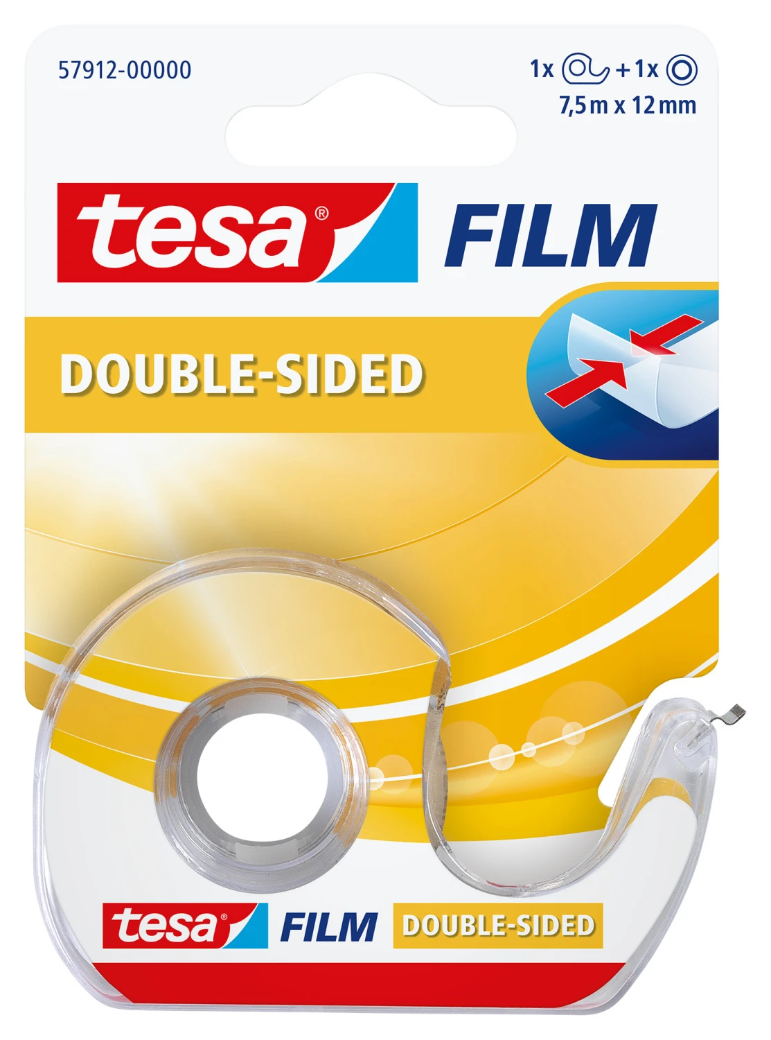 TESA Klebeband Tesafilm 12 mm x 7.5 m