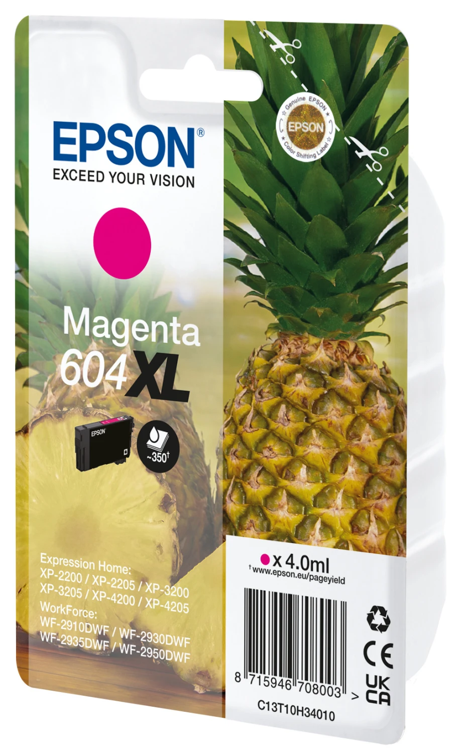 EPSON Tintenpatrone 604XL magenta