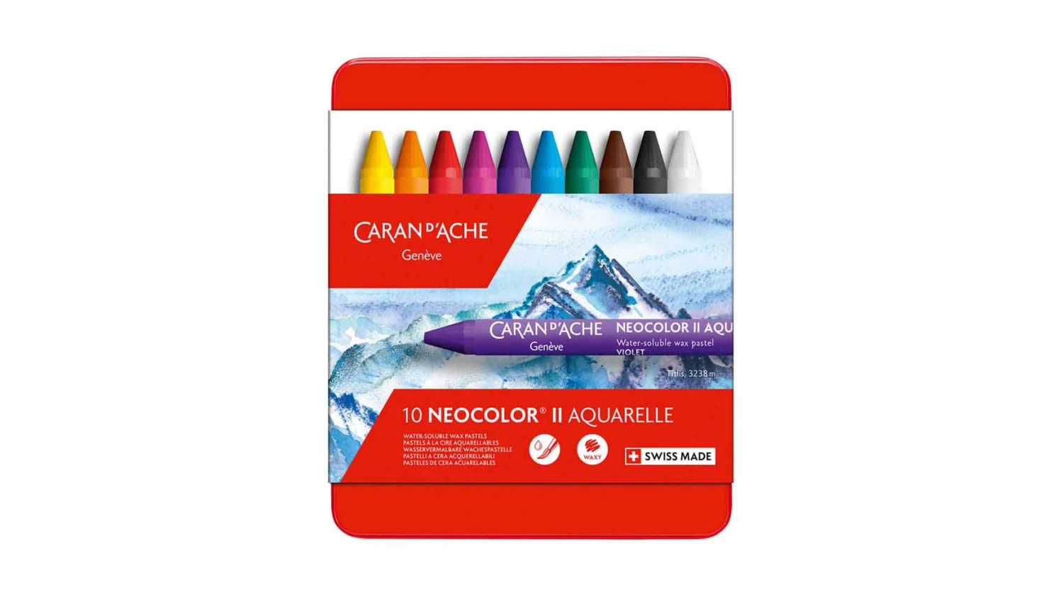 CARAN D'ACHE Wachspastelle Neocolor II (10x)