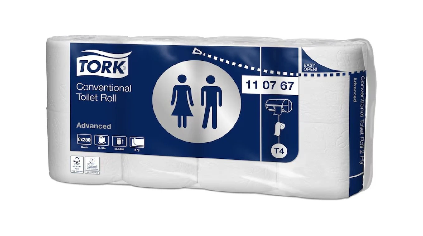 TORK WC-Papier Universal 2-lagig, 64 Rollen