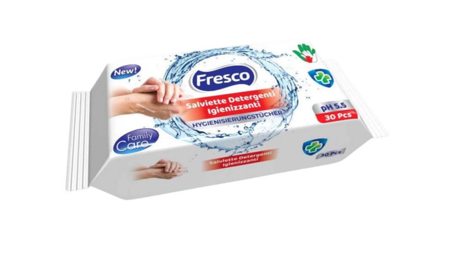 FRESCO Lingettes de nettoyage 30 pièces