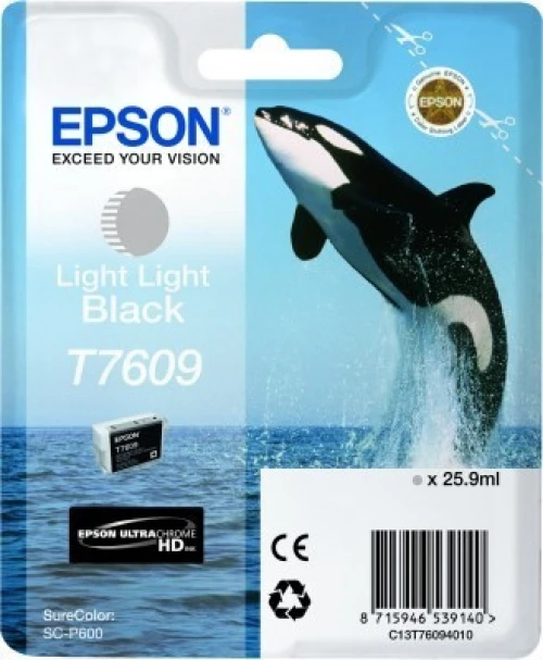 EPSON Tintenpatrone light lig. schw.