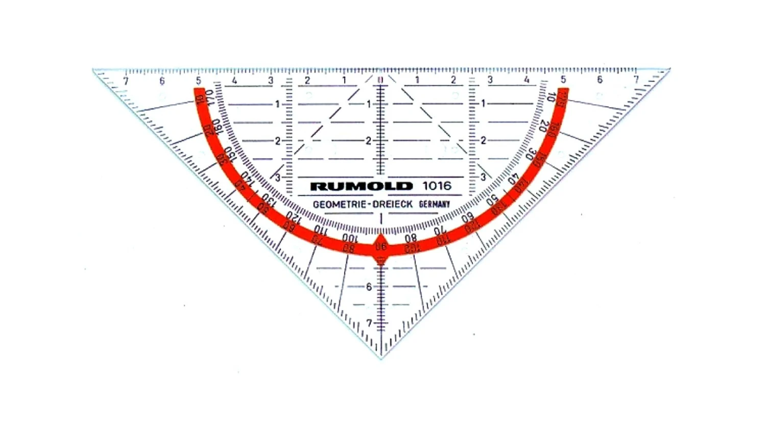 RUMOLD 1016 Geodreieck 14 cm