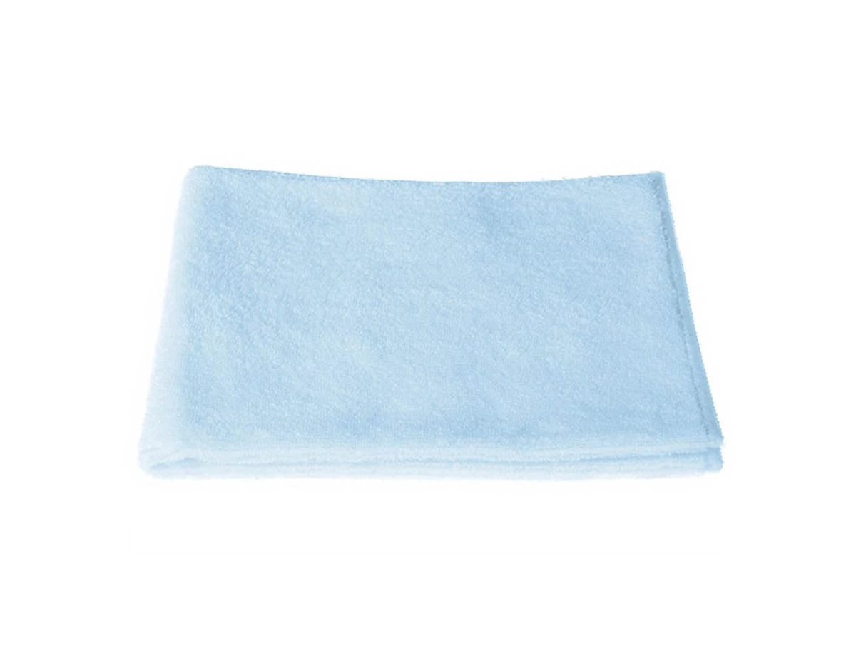 Chiffons en microfibres, bleu, 40 x 40 cm, 320 g/m², paquet de 5 pièces