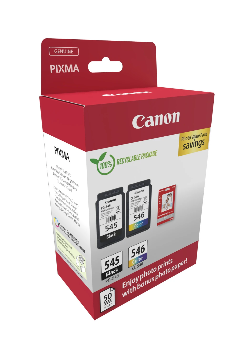 CANON Photo ValuePack schwarz/color