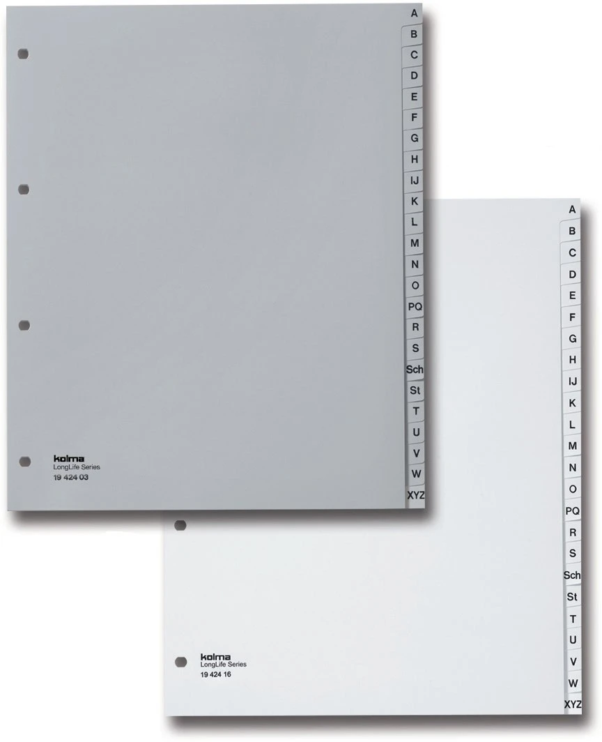 KOLMA Répertoire Superstrong XL A - Z
