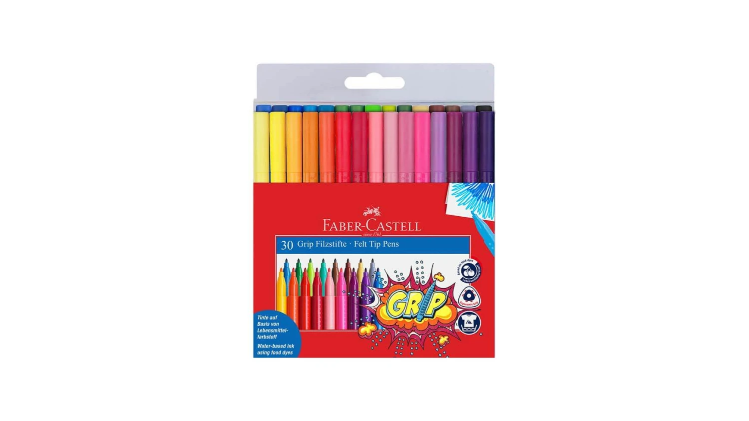 FABER-CASTELL Grip Filzstifte 3 mm