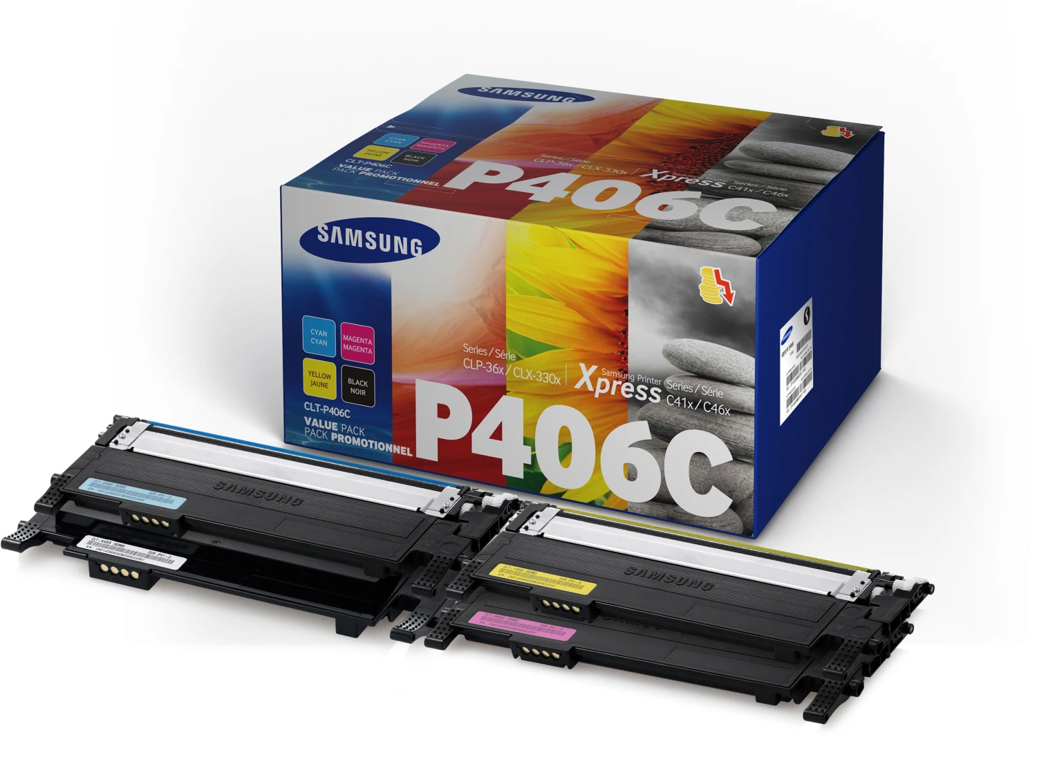 SAMSUNG Toner Rainbow Kit CMYBK