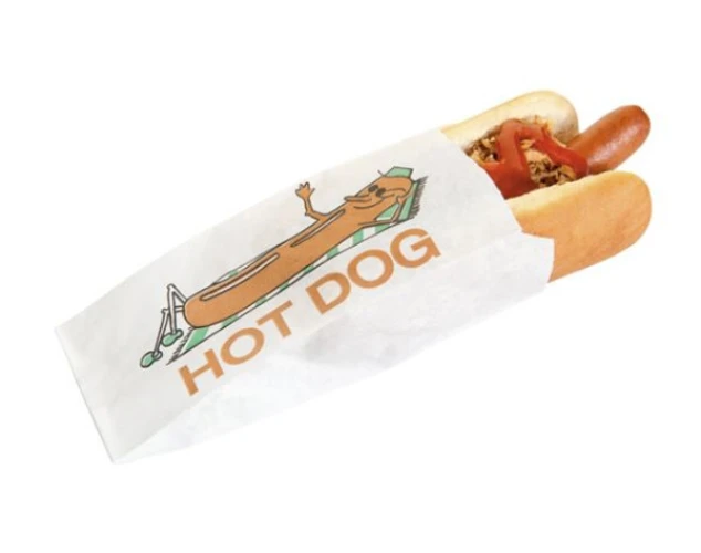 Sachet pour Hot Dog imprimé 500 pièces